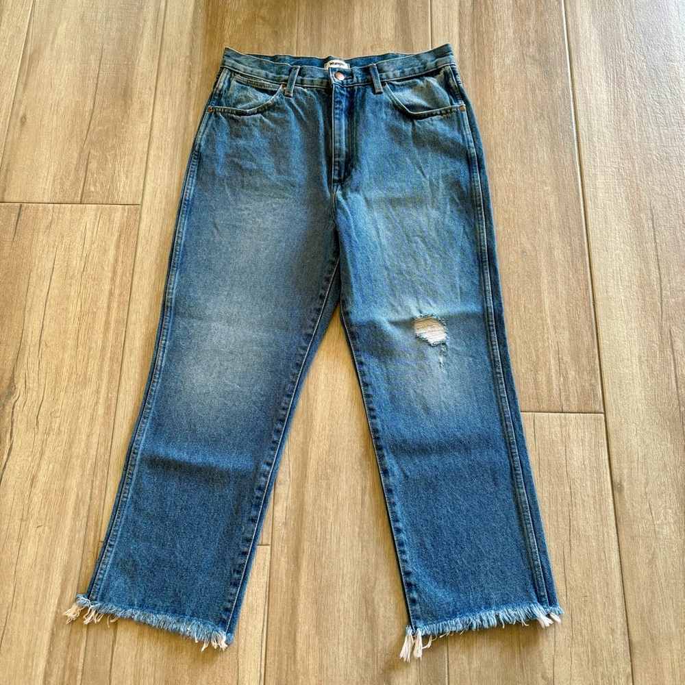 Wrangler Wild West High Rise Straight Size 31